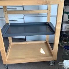 IKEA キッチンワゴン 収納の画像