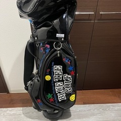 ブルーティーゴルフバッグの画像