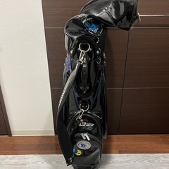 ブルーティーゴルフバッグの画像