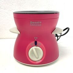 【中古品】電気式チョコレートフォンデュチーズフォンデュ(フォーク４本付)卓上　　No.412の画像