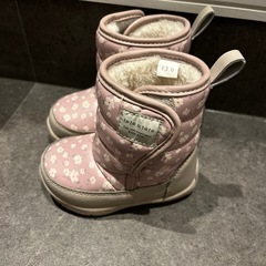 13cm 女の子ベビー スノーブーツの画像