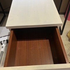 棚キャスター付き 机の下の棚 土日取引希望の画像