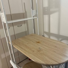 折りたたみダイニングセットの画像