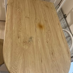 折りたたみダイニングセットの画像