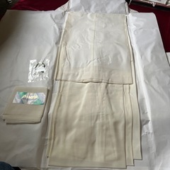 着物夏用（ろ）喪服　帯　長襦袢セット　　の画像