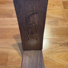 アフリカンチェア アフリカ民藝 木製合わせ椅子 の画像