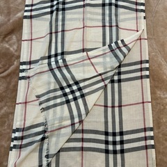 BURBERRYバーバリー大判マフラーストールショールスカーフベージュ肌色黒色赤色ノバチェックバーバリークラシックチェック ヘイマーケットチェック WOOLウール羊毛SILKシルク絹212cm×7cm2メンズレディースユニセックス男女兼用女性用婦人男性用紳士の画像