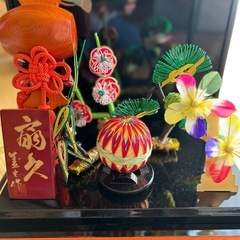 ケース入り羽子板の画像