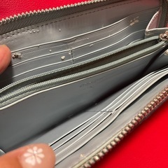 COACHコーチ　水色の長財布の画像