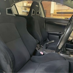 ランエボ10 マニュアルミッション　TE37 エアロ　マフラーの画像