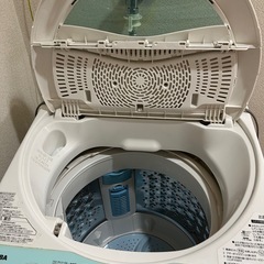 TOSHIBA 東芝 全自動洗濯機 5kg AW-GH5GK(W) スタークリスタルドラムの画像