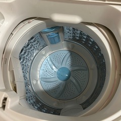 TOSHIBA 東芝 全自動洗濯機 5kg AW-GH5GK(W) スタークリスタルドラムの画像