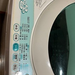 TOSHIBA 東芝 全自動洗濯機 5kg AW-GH5GK(W) スタークリスタルドラムの画像