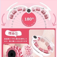 筋膜ローラー リングマッサージャー マッサージローラー 足用リング型ローラーの画像