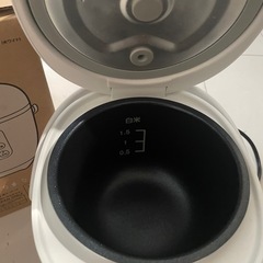 コイズミ　ライスクッカー0.5合〜1.5合一人暮らし美品の画像