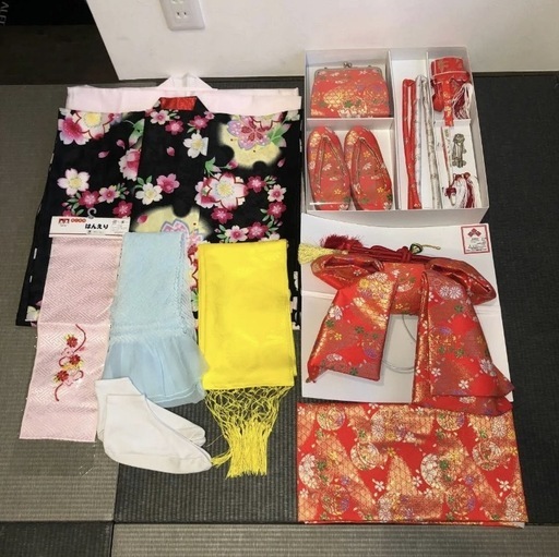 七五三 着物 7歳 フルセット