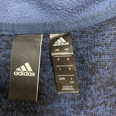 adidas ニットブルゾン　150の画像
