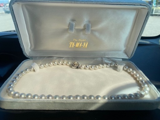 TAMAYA黒真珠ネックレス　１０月５日まで