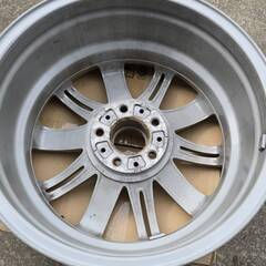 【中古品】BMW 純正 18インチ ホイール 1本 18 x 8.0 +14 5-120 シルバー E63 E64 6シリーズ フロントの画像