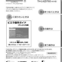 パナソニック　TH-42LDT60の画像