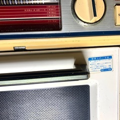 レトロ電子レンジの画像