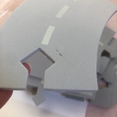 パズル道路　17枚セット　トミカ　ミニカー遊びの画像