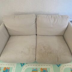 【値下げ】ニトリ・２人掛けソファーの画像