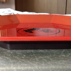 八角盆　菓子器　牛童子の画像