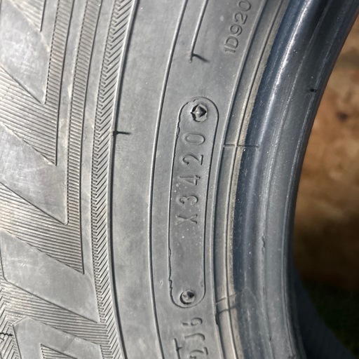 ダンロップ WM03 185/70R14 20年 9.0mm