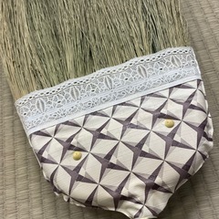 ◆美品中古◆　ほうき　座敷ほうき　長柄箒　長さ１３３ｃｍ　昭和　レトロ　舞台小物にもの画像