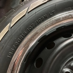ハイエース❗️純正ホイール‼️デイトナリムカバー‼️の画像