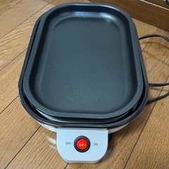 Edel たこ焼き&ホットプレート たこ焼きプレート未使用 動作OK ホットプレートのみ数回使用品の画像