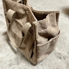 茶色  バッグの画像