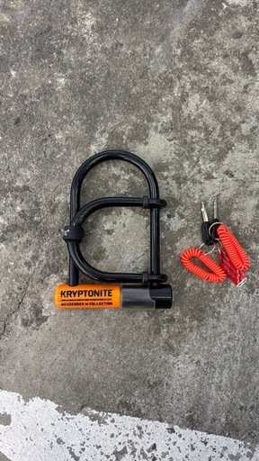 ［自転車専門店］アウトレット☆クリプトナイト・メッセンジャーミニ＋・U字ロック