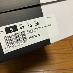 PUMA X WDS SUEDE VTG / PUMA BLACKの画像