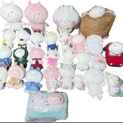 うさまる ぬいぐるみ セット ①②の画像