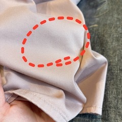 UNIQLO コットンフレアミディスカート　58 XS S 丈標準 ピンクの画像
