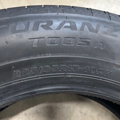ブリヂストン　ＴＵＲＡＮＺＡ　サマータイヤ4本セットの画像