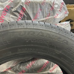 ブリヂストン　ＴＵＲＡＮＺＡ　サマータイヤ4本セットの画像