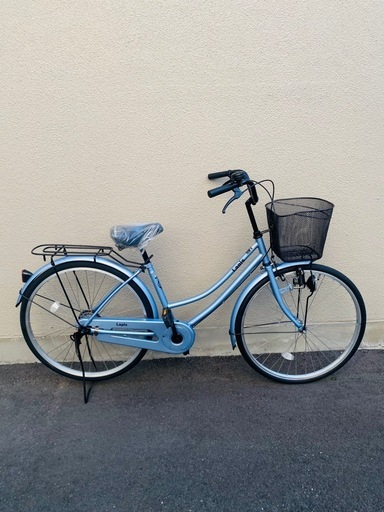 ※決まりました！※　26インチの普通のママチャリ。ライトブルーです。あまり人気のない色なので、安くしました。防犯登録も込みの料金なので、自転車屋に登録しに行くという手間がなくそのまま乗れますよ