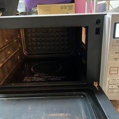 アイリスオーヤマ 2018年製　2019年新品 購入 オーブンレンジ 白の画像