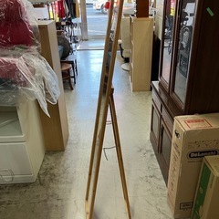 O2510-024 （株）フクダクラフト 木製スタンドミラー F-1533 中古の画像