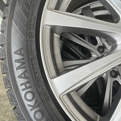 YOKOHAMA 18インチ タイヤ・ホイールセット　スタッドレス　4本の画像