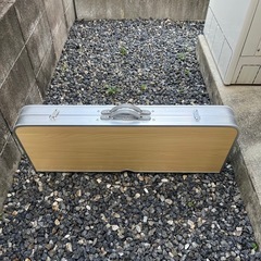 決まりましたアルミ　テーブルセットの画像