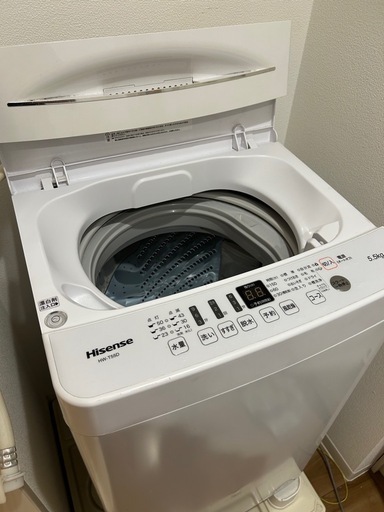 【美品・動作良好】Haier ハイアール 全自動洗濯機 HW-T55D 5.5kg 一人暮らしに最適✨ 