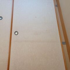 押入れ用 襖（ふすま）2枚セット お譲りしますの画像