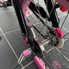無料。自転車　女の子　18インチの画像