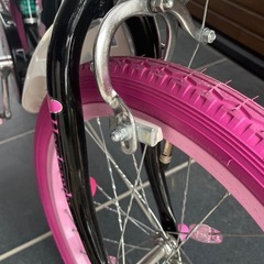 無料。自転車　女の子　18インチの画像