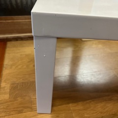 作業机　勉強机　しろいろ白色の画像