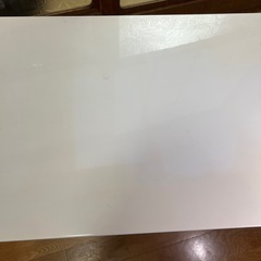 作業机　勉強机　しろいろ白色の画像